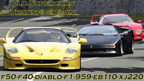 Maybe you would like to learn more about one of these? Ferrari F50 & F40, Diablo, 959, F1, xj220... at Transfagarasan / Assetto Corsa - YouTube