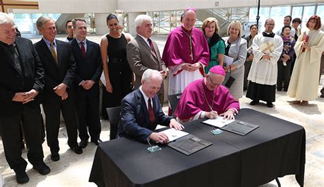 Contract Signing Ceremony Oc Catholic
