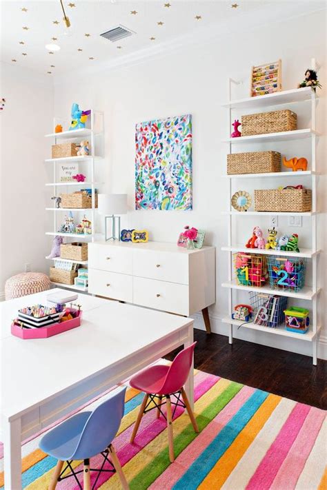 See more ideas about playroom, craft room, home. Remodelaholic | Colorful Girls Playroom Decor and Inspiration