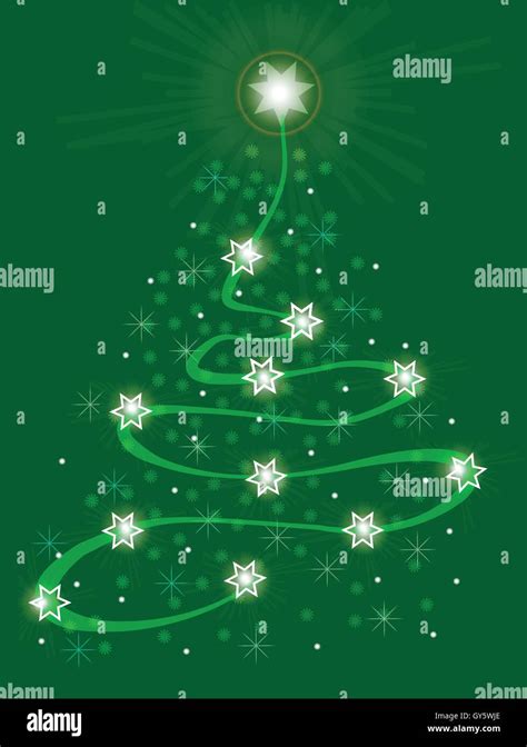 Abstract Christmas Tree Stock Vector Image And Art Alamy