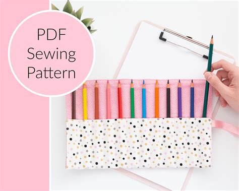 Pencil Case Sewing Pattern Etsy