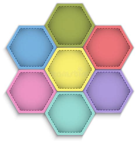 Hexagon Flower Stock Vector Illustration Of Modern Abstract 31274612
