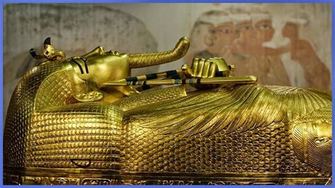 First Ever Restoration Work For Tutankhamuns Coffin Filmed Egypt