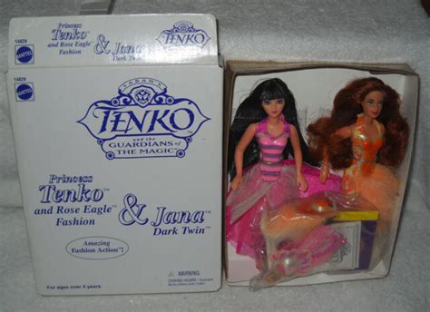 8518 Mib Mattel Jc Penney Tenko And The Guardians Of Magic Tenko And Jana