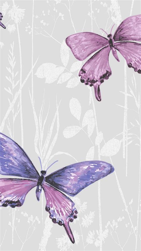 Purple Butterfly Wallpaper Android 2021 Android Wallpapers