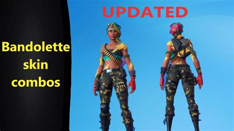 Updated Bandolette Skin Combos In Fortnite Youtube