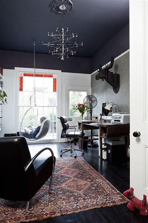 30 Black And White Home Offices That Leave You Spellbound