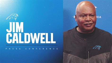 Jim Caldwell talks about new position with Panthers - YouTube