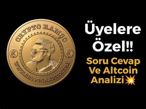 KATIL OZEL BOLUM 692 Soru Cevap Ve Altcoin Analizi YouTube