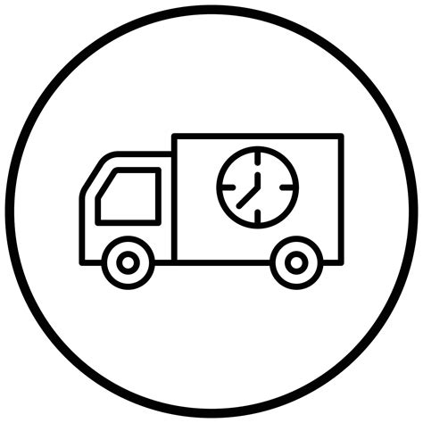 24 Hours Delivery Icon Style 7881525 Vector Art At Vecteezy