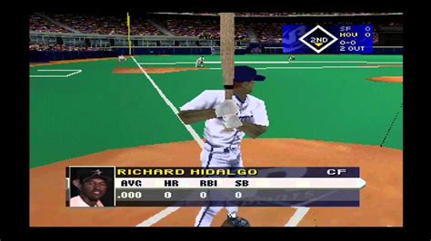 Vr Baseball 99 Video 1 Playstation 1 Youtube