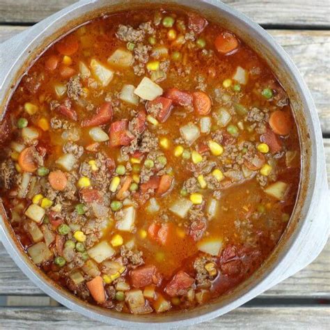 Easy Hamburger Stew Words Of Deliciousness