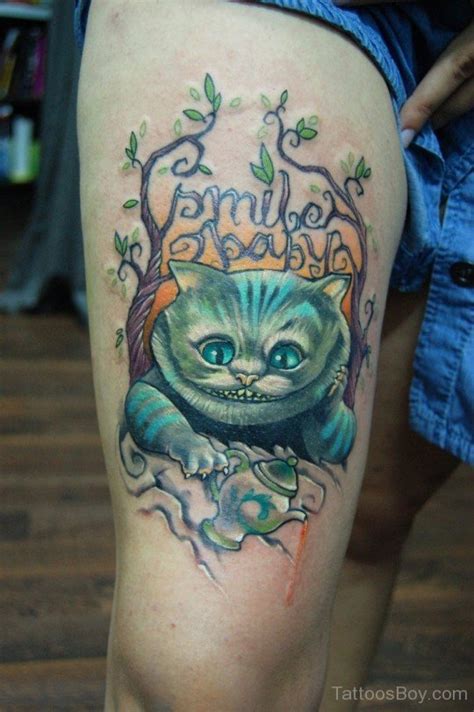 Cat Tattoo Design On Thigh Tattoo Designs Tattoo Pictures