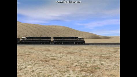 Trainz 12 Multiplayer Powder River Basin Sd70mac Run Youtube