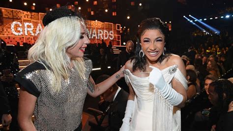 Lady Gaga Supports Cardi B After Grammys Win Backlash Good Morning America