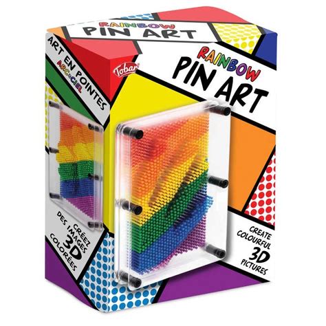 Buy Rainbow Pin Art At Mighty Ape Australia