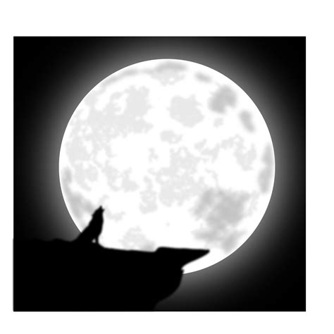 Download Moon Howling Wolf Royalty Free Vector Graphic Pixabay