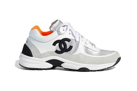 | chanel ss low top neon green white leather women trainers sneakers shoes g35934. #NEED: Chanel's Pre-Spring 2018 Sneaker Collection ...