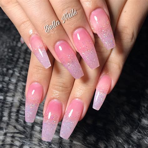 Pink Nails Natural Acrylicnailsnatural Beautytipsfornails Pink