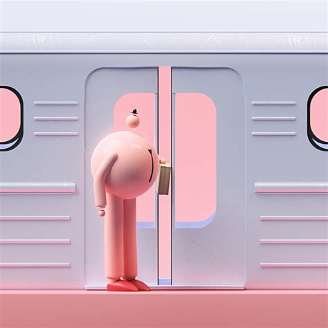 Commuter Characters Animation On Behance Character Design Inspiration