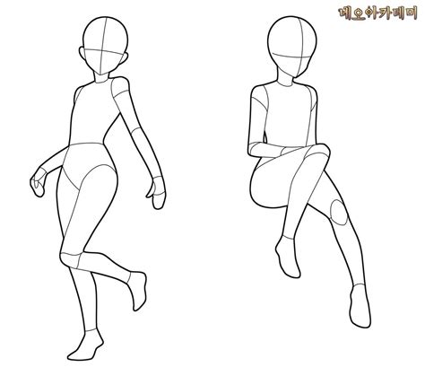 anime bodies poses