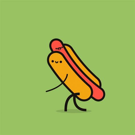 Gif food cute gif by cårîtã dë ångêl. Couple Hotdog GIF by Dave Gamez - Find & Share on GIPHY