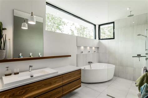50 Sleek Modern Master Bathroom Ideas For 2019