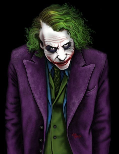 Joker Heath Ledger By Labrenzink On Deviantart