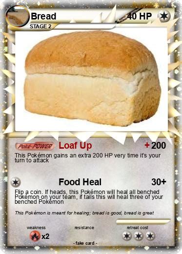 Pokémon Bread 302 302 Loaf Up My Pokemon Card