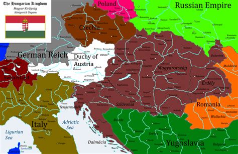 Ethnic And Linguistic Composition Of Austria Hungary 1910 Reurope
