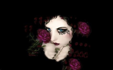 Goth Rose Wallpaper