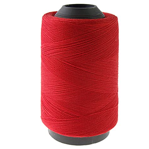 Fjs Red Cotton Sewing Thread Reel Spool Tailoring String 500m In Sewing