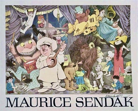 Celebration Of Maurice Sendak Signed Poster Where The Wild Things Are By Maurice Sendak Near