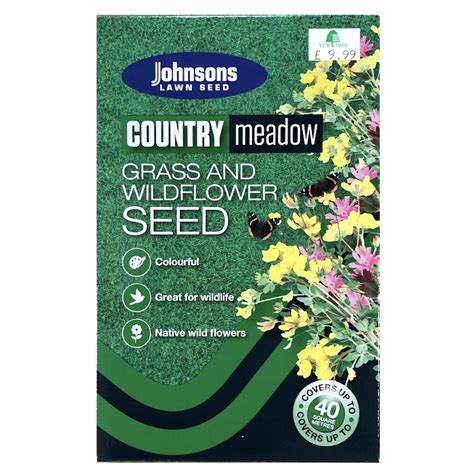 Country Meadow Grass And Wildflower Seed Yew Tree Garden Centre