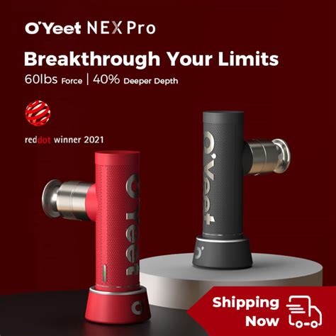 Track Oyeet Nex Pro Massage Gun Breakthrough The Limitss Indiegogo Campaign On Backertracker