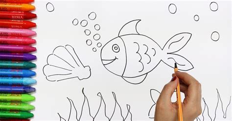 Ikuti tutorial ringkas cara menggambar ikan tropika ini. Bagaimana Menggambar Ikan Cara Menggambar Dan Mewarnai Tv ...