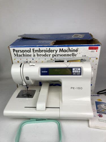 Brother Pe 150 Embroidery Sewing Machine Untested See Description Ebay