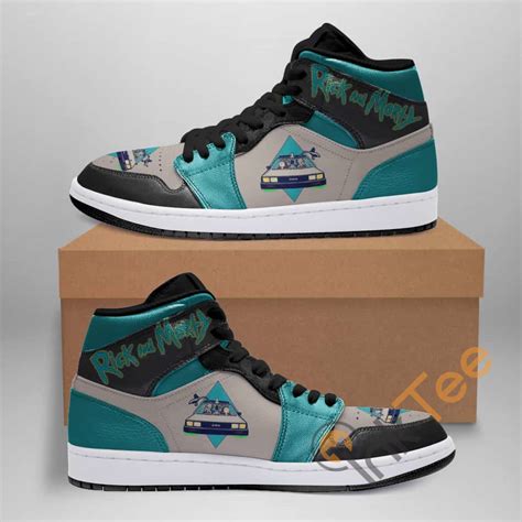 Rick And Morty Custom Air Jordan Shoes Inktee Store
