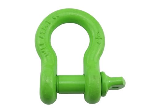 Galvanized Steel G209 Shackle Screw Pin Anchor Bow Shackle China Marine Hardware And Rigging