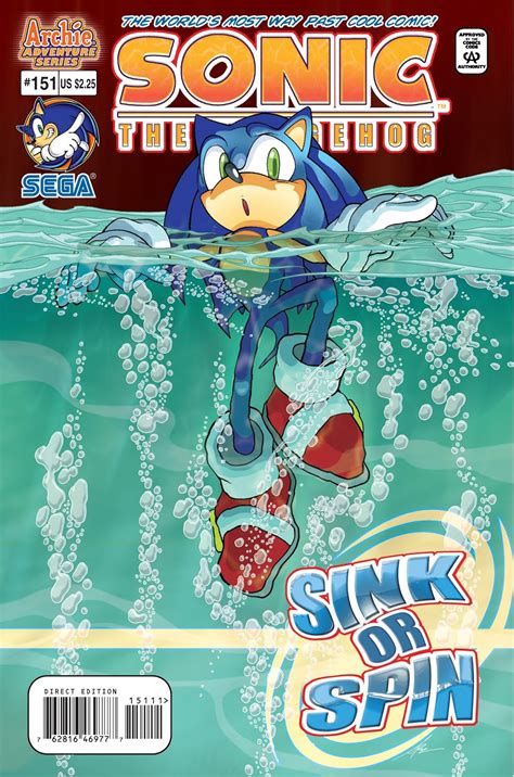 Hedgehogs Cant Swim The 2005 Sonic The Hedgehog Comic Bestworst List