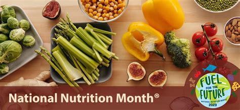 National Nutrition Month Nutrition And Food Services