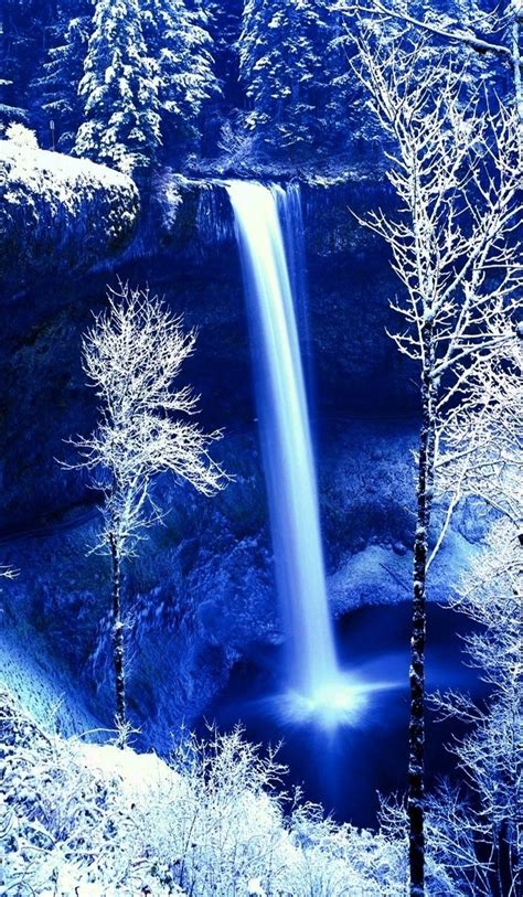 3d Blue Waterfall Wallpaper Iphone 2021 3d Iphone Wallpaper