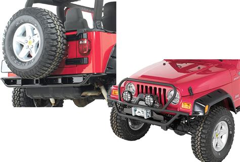 Olympic 4x4 Products At Rock Slider Front And Rear Bumper Combo For 87