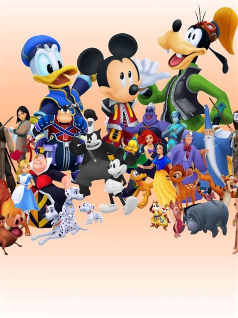 Kingdom Hearts All Characters Poster 1536x2048 Wallpaper