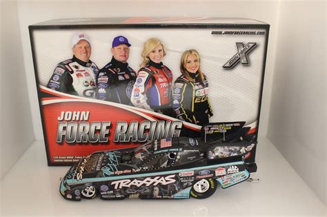 Courtney Force 2013 Dual Auto W John Force Traxxas 2012 Rookie Of The