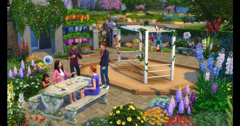The Sims 4 Romantic Garden Stuff Pc Gamestop