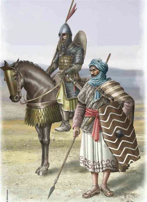 Arabic Warriors Warrior Ancient Warfare Historical