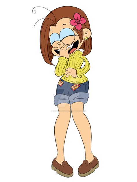 Luan Loud With Her Hair Down Loud House Characters Lo Vrogue Co