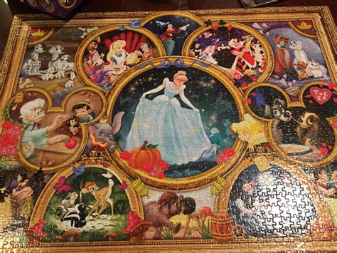 Just Finished This Ceaco Disney Classics Puzzle Easy 1500 Two Missing