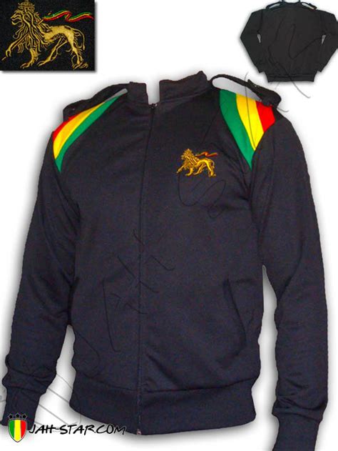 jacket rasta reggae rastafari jah army jamaica lion of judah embroidered